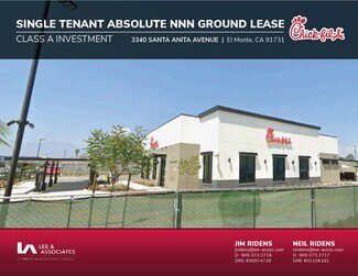 Plus de détails pour 3340 Santa Anita Ave, El Monte, CA - Commerce de détail à vendre