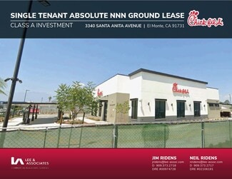 Plus de détails pour 3340 Santa Anita Ave, El Monte, CA - Commerce de détail à vendre