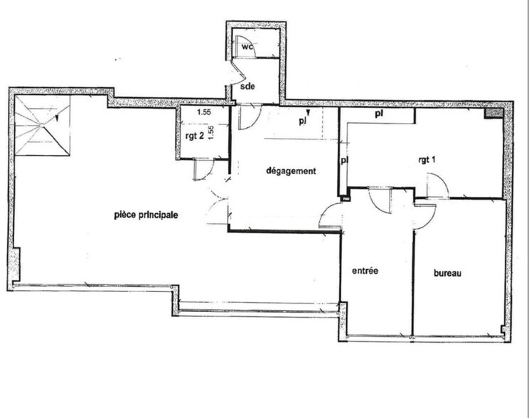 37 rue broca, Paris for lease - Site Plan - Image 1 of 14