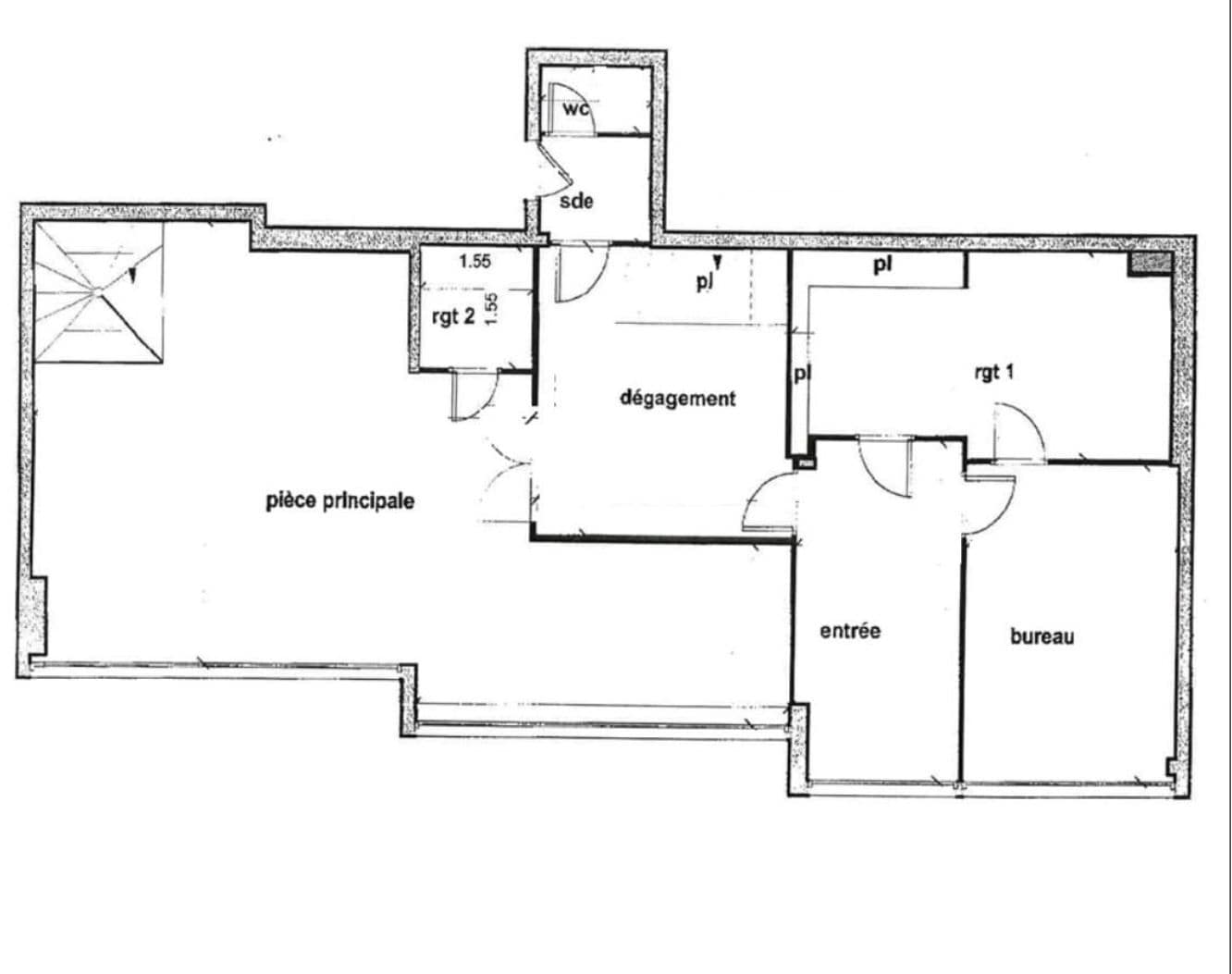 37 rue broca, Paris for lease Site Plan- Image 1 of 15