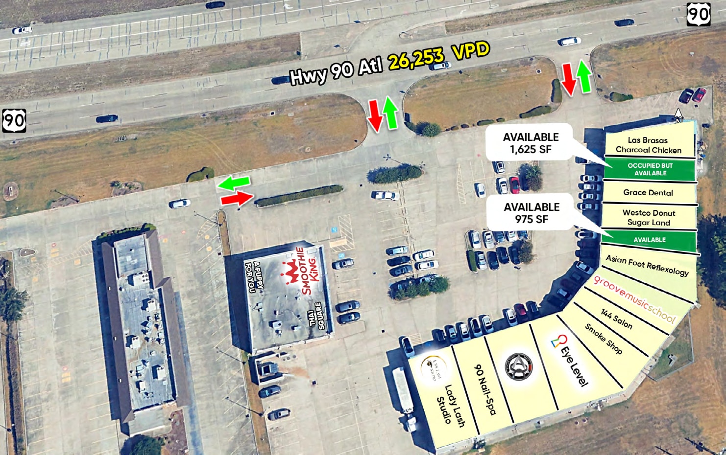5022 E Hwy 90 A, Sugar Land, TX for lease Site Plan- Image 1 of 1