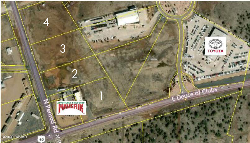 1051 N Penrod US 60 & SR 77, Show Low, AZ à vendre - Plan de site - Image 1 de 1