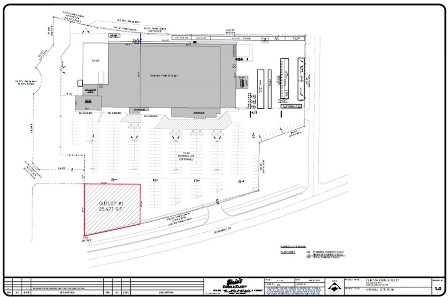 1600 Lincoln Way, Clinton, IA à vendre - Plan de site - Image 3 de 3