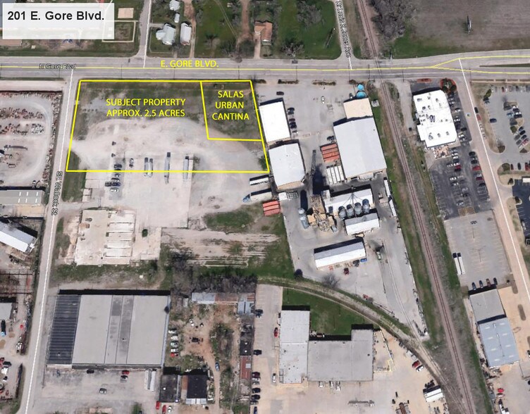 201 E Gore Blvd, Lawton, OK à vendre - Aérien - Image 3 de 4