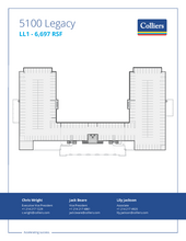 5100 Legacy Dr, Plano, TX à louer Plan d’étage- Image 1 de 1