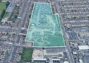 Ladysmith Rd, Grimsby, SHS - AERIAL  map view