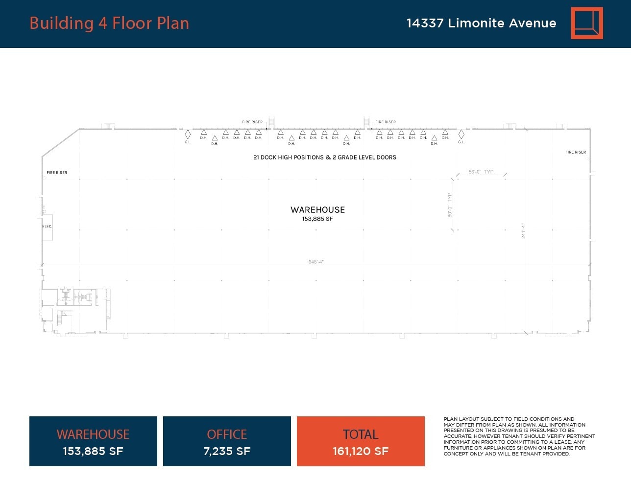 6205 Archibald Ave, Eastvale, CA for lease Floor Plan- Image 1 of 18