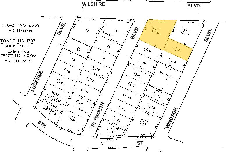 4322 Wilshire Blvd, Los Angeles, CA for sale - Plat Map - Image 2 of 17