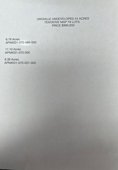 Grand Ave, Oroville, CA à vendre - Photo du bâtiment - Image 2 de 2