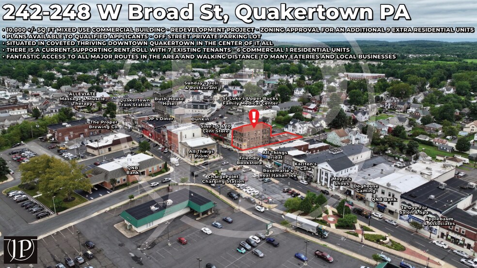 242-248 W Broad St, Quakertown, PA à vendre - Photo du bâtiment - Image 1 de 61