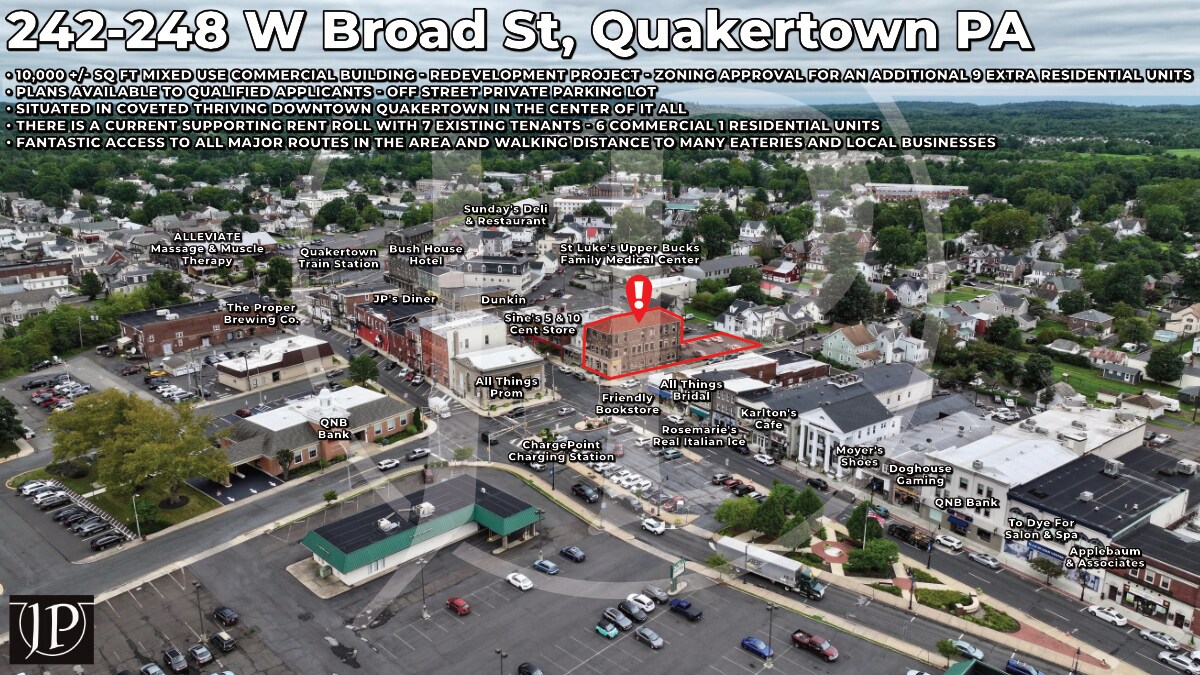 242-248 W Broad St, Quakertown, PA à vendre Photo du bâtiment- Image 1 de 62