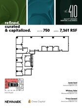 410 17th St, Denver, CO for lease Floor Plan- Image 1 of 1