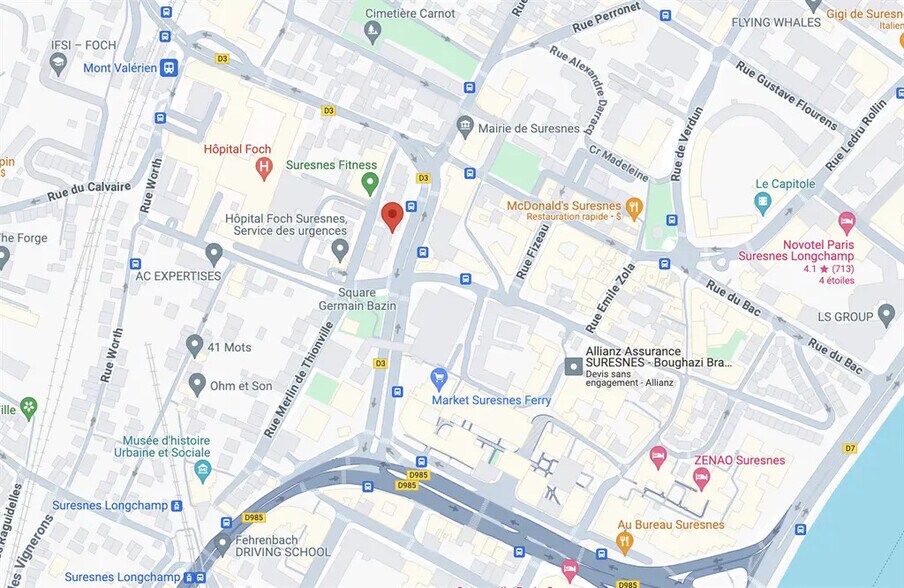 Commerce de détail dans Suresnes à louer - Photo du bâtiment - Image 3 de 4