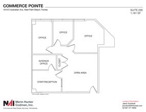 1818 S Australian Ave, West Palm Beach, FL à louer Plan d’étage- Image 1 de 5