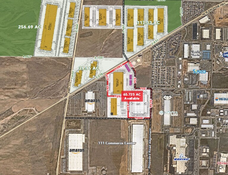 New Bingham Hwy, West Jordan, UT à louer - Plan de site - Image 2 de 3