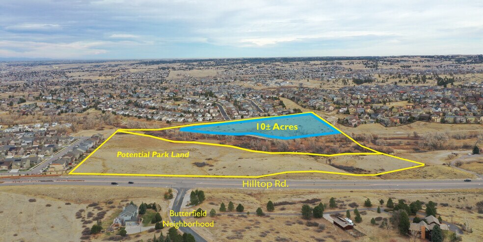 TBD Hilltop Rd, Parker, CO à vendre - Aérien - Image 2 de 4