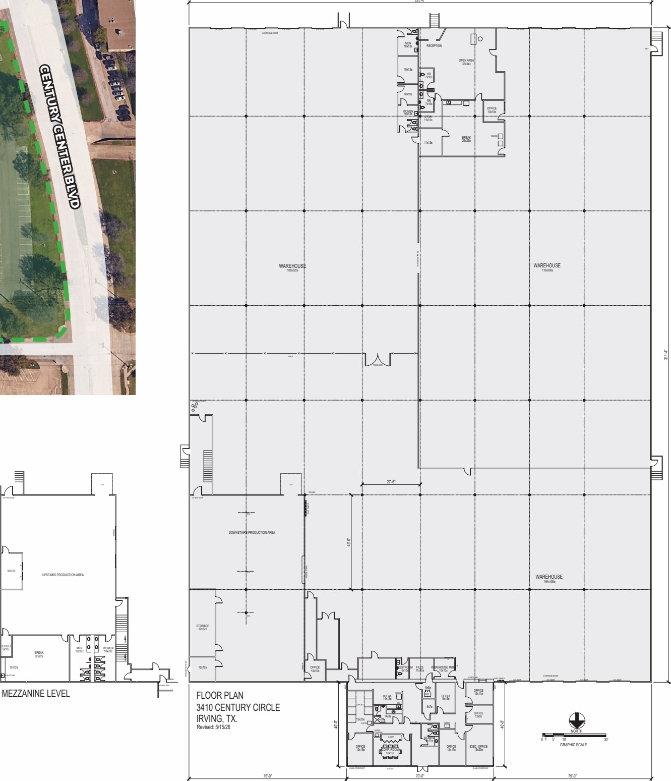 3410 Century Cir, Irving, TX for lease Floor Plan- Image 1 of 1