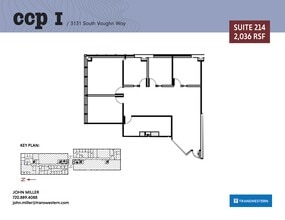 3131 S Vaughn Way, Aurora, CO for lease Site Plan- Image 1 of 2