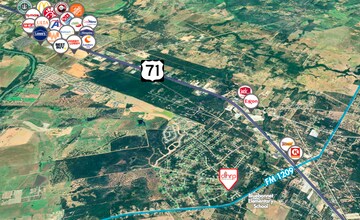 154 Greenfields Dr, Bastrop, TX - Aérien  Vue de la carte