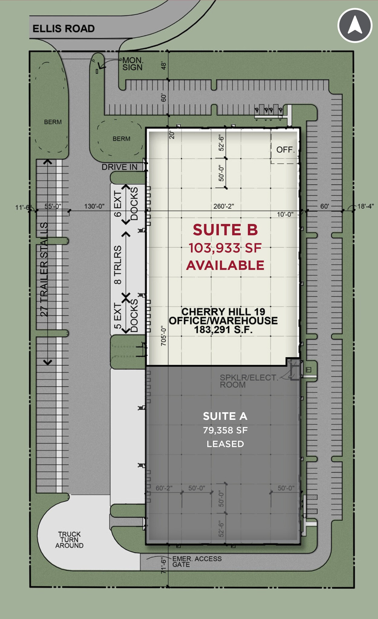 2800 Ellis Rd, Joliet, IL for lease Site Plan- Image 1 of 2