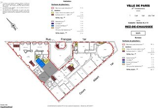 1 Rue François Ier, Paris for lease Floor Plan- Image 1 of 2