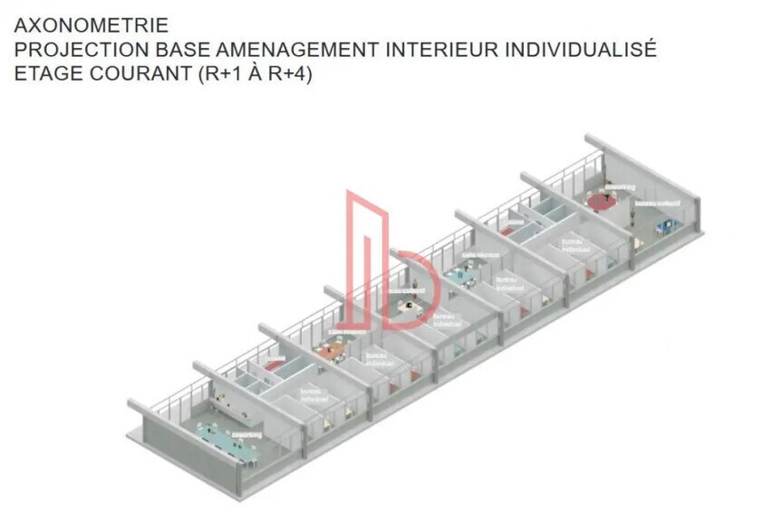 Office in VILLENAVE-D'ORNON for lease - Floor Plan - Image 3 of 6