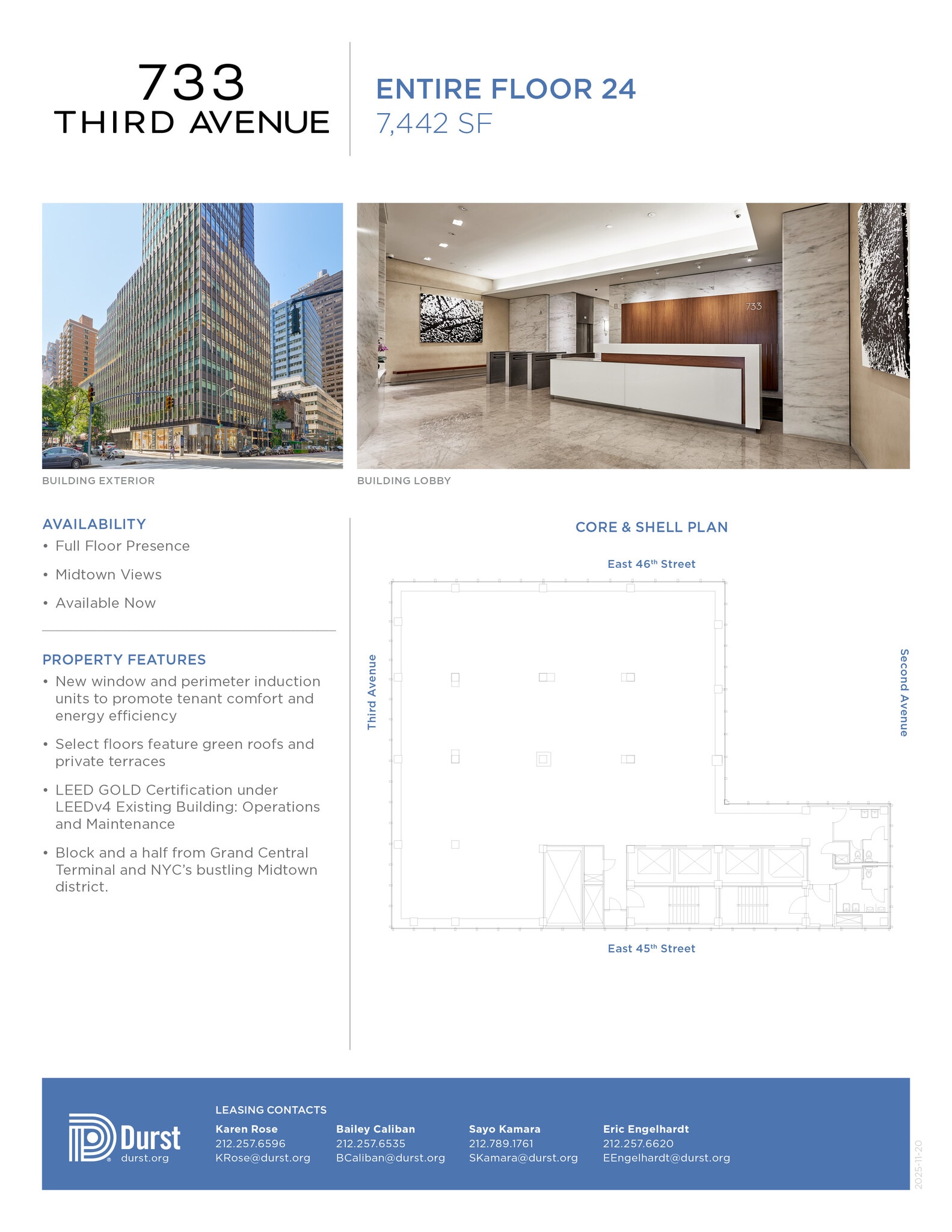 733 Third Ave, New York, NY for lease Interior Photo- Image 1 of 1