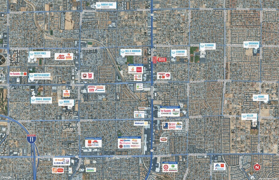 1000 N Nellis Blvd, Las Vegas, NV à louer - Aérien - Image 3 de 3