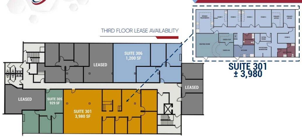 355 N 21st St, Camp Hill, PA for lease Floor Plan- Image 1 of 1