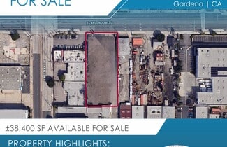 Plus de détails pour 1748 W El Segundo Blvd, Gardena, CA - Terrain à vendre