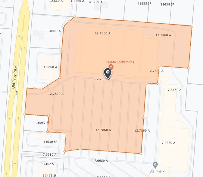 8280-8286 Troy Pike, Huber Heights, OH à louer - Plan cadastral - Image 2 de 2