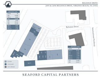 Plus de détails pour 2693 Reliance Dr, Virginia Beach, VA - Bureau, Industriel à louer