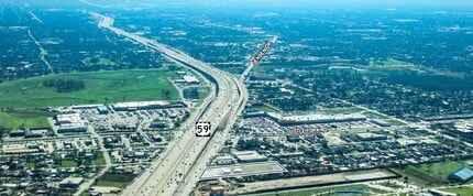 10917 Eastex Fwy, Houston, TX - AERIAL map view