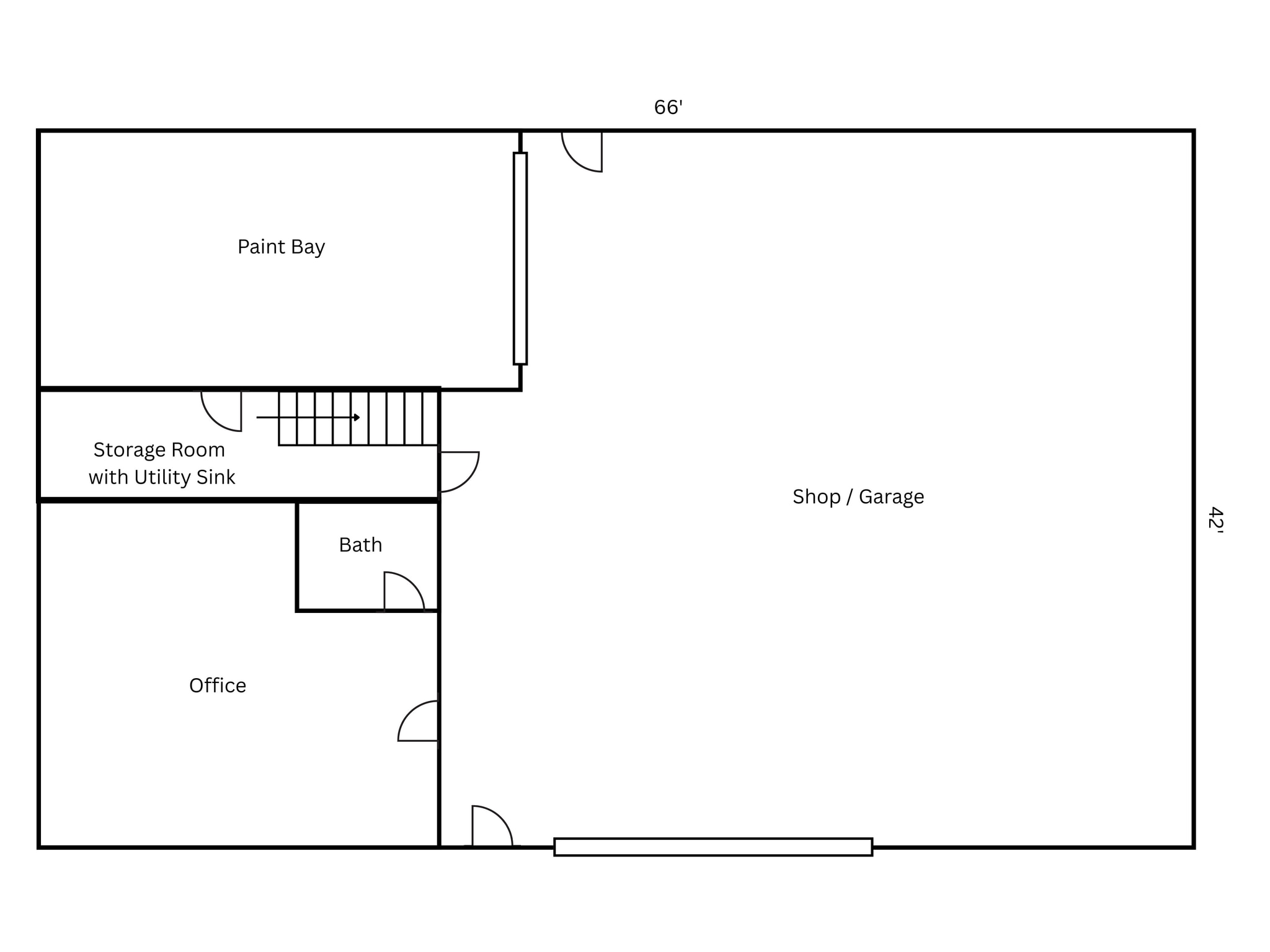 1005 N 9th Ave, Brandon, SD à louer Plan d’étage- Image 1 de 1