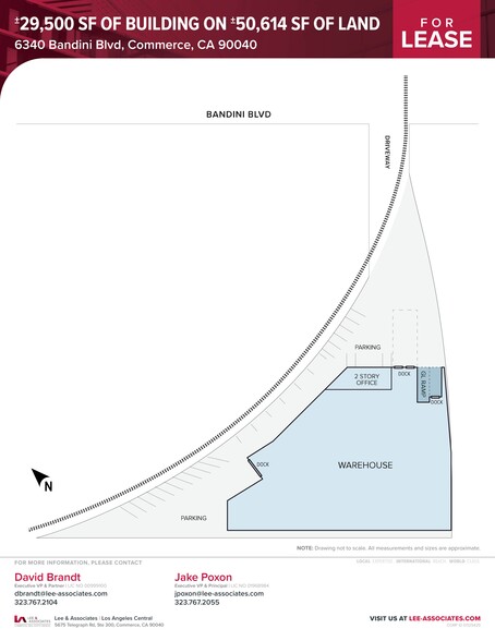 6340 Bandini Blvd, Commerce, CA à louer - Plan de site - Image 3 de 3