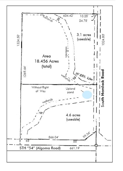 Highway 54, Green Bay, WI for sale - Site Plan - Image 2 of 2