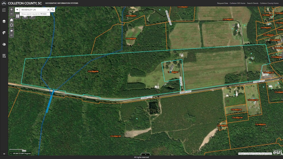 99 Ashley Ln, Ruffin, SC à vendre - Plan cadastral - Image 2 de 23