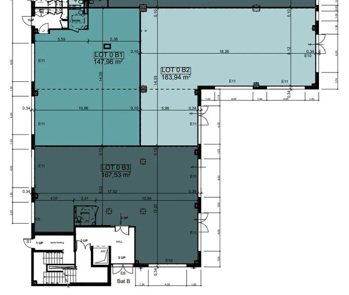 Bureau dans Aubagne à louer - Plan d’étage - Image 3 de 6