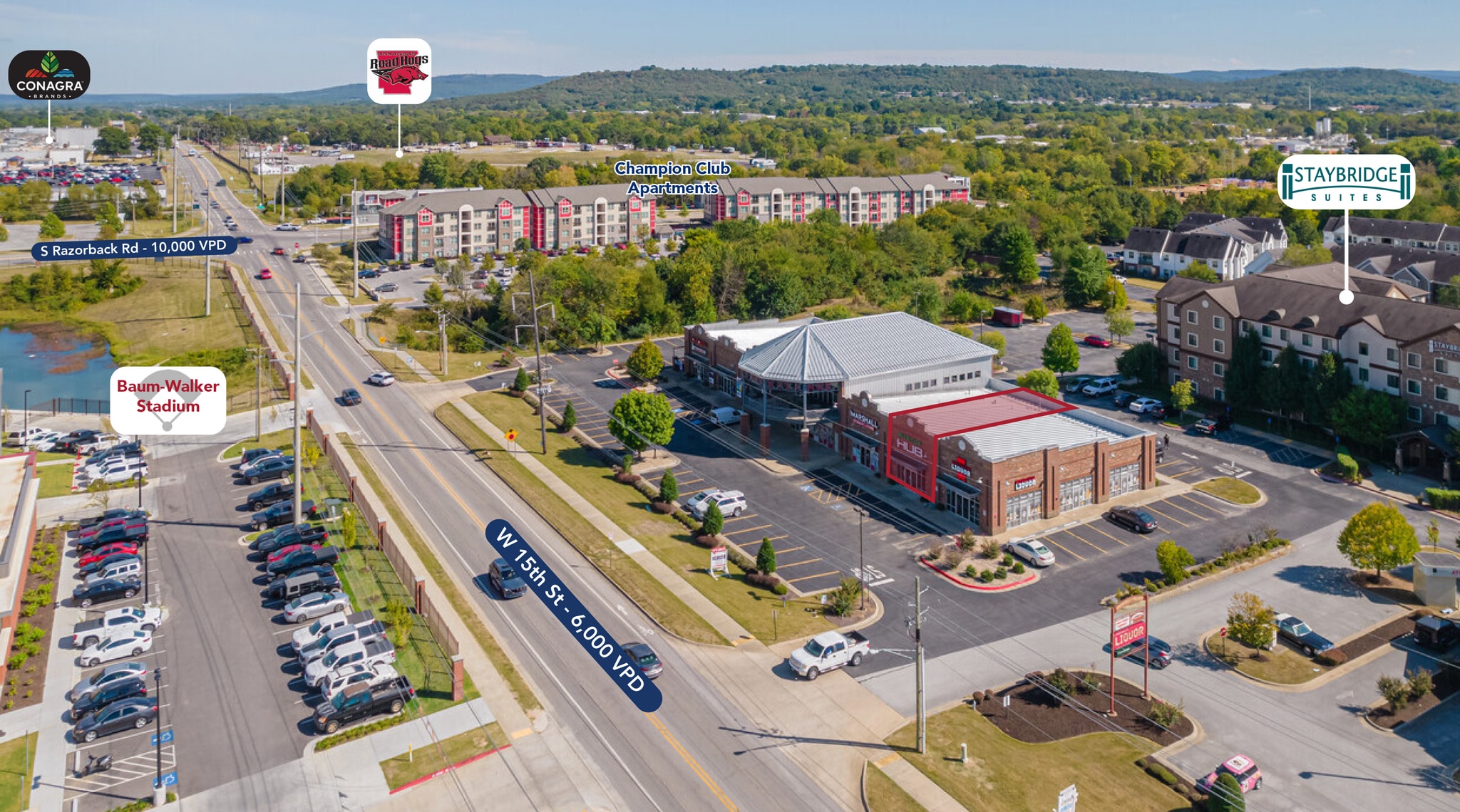 1545 W 15th St, Fayetteville, AR for lease Building Photo- Image 1 of 6