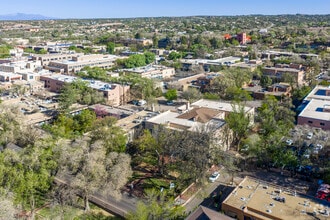 141 E Palace Ave, Santa Fe, NM - Aerial map view