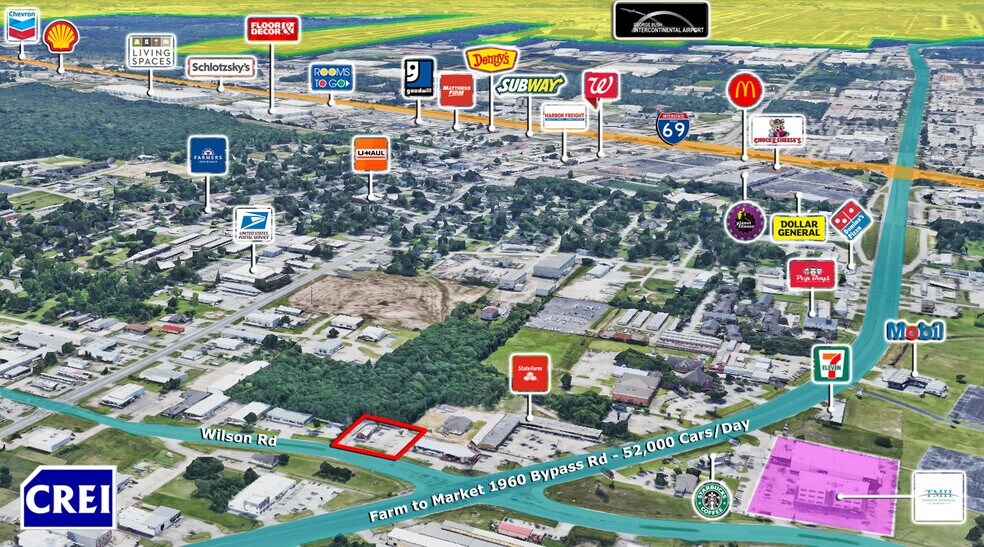 18 Wilson Rd, Humble, TX à vendre - Photo du bâtiment - Image 3 de 7