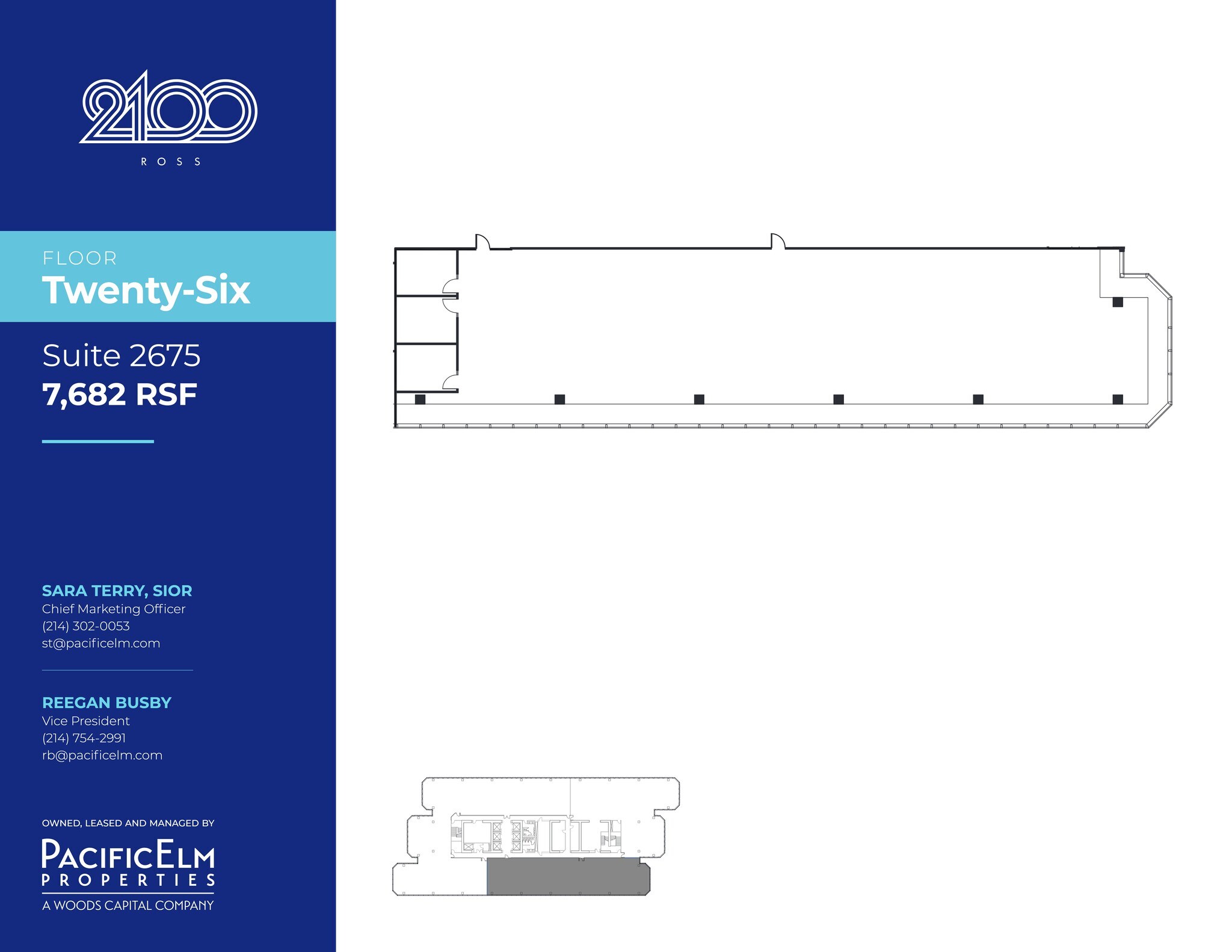 2100 Ross Ave, Dallas, TX à louer Plan de site- Image 1 de 1