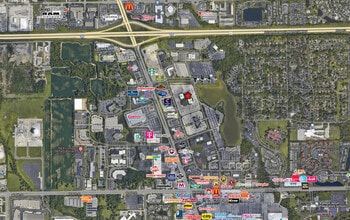 9100 Purdue Rd, Indianapolis, IN - AERIAL  map view