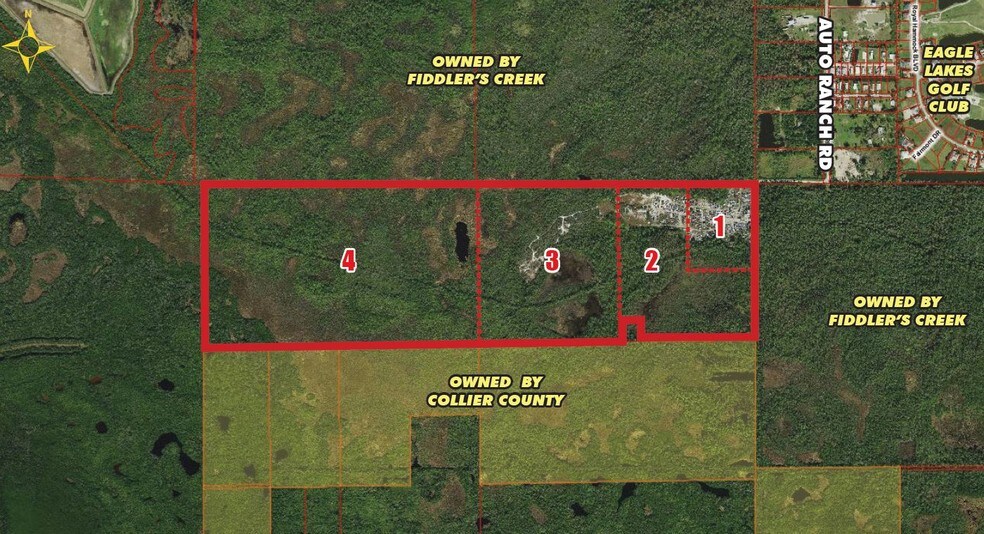 1607 Auto Ranch Rd, Naples, FL à vendre - Aérien - Image 2 de 6