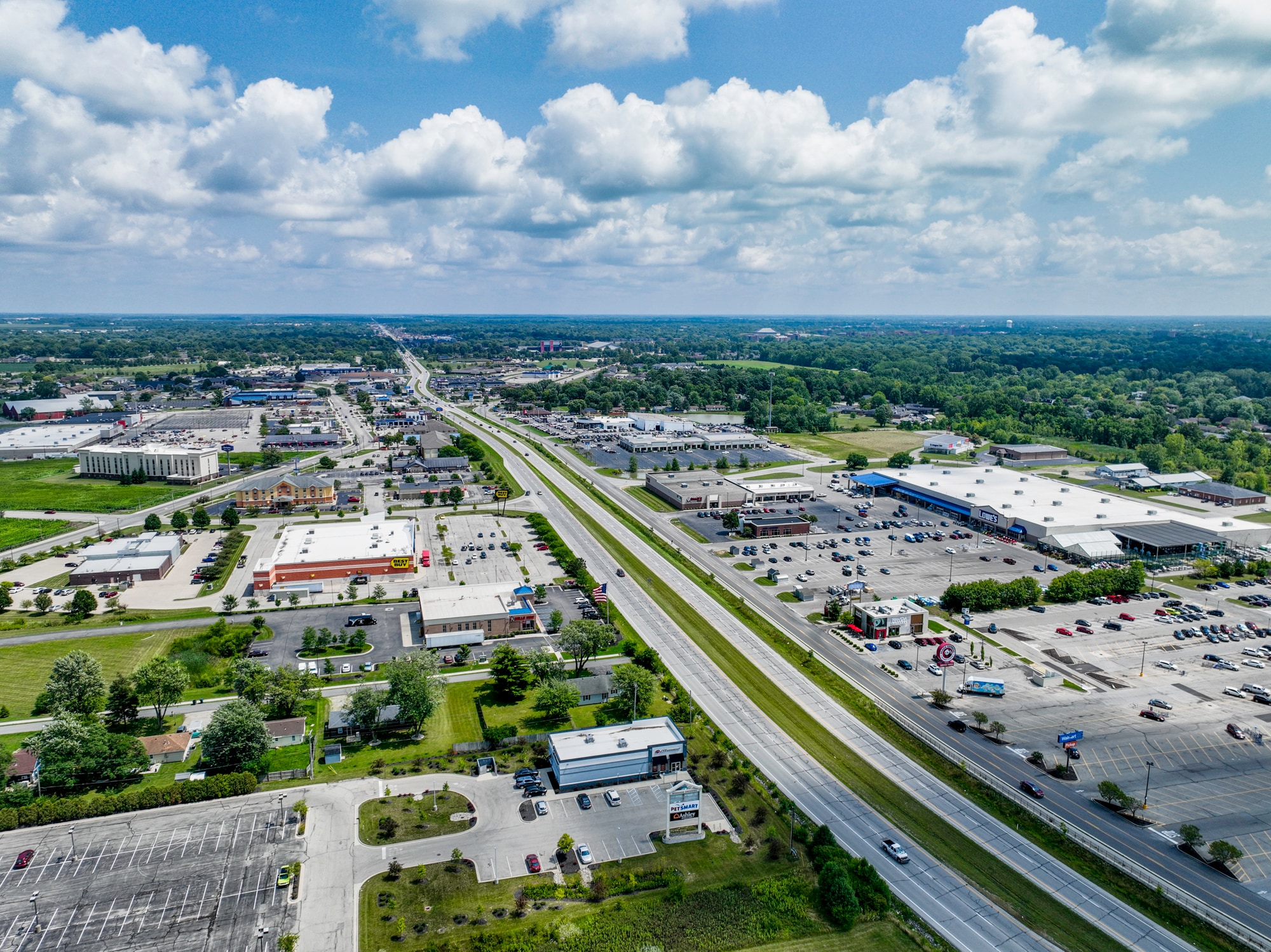 3700 Blk N Morrison Rd, Muncie, IN for sale Aerial- Image 1 of 22