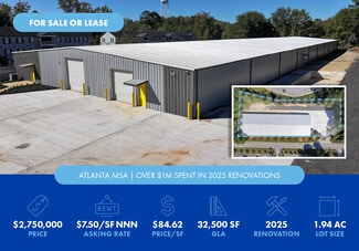 Plus de détails pour 701 Lovvorn Rd, Carrollton, GA - Industriel à vendre