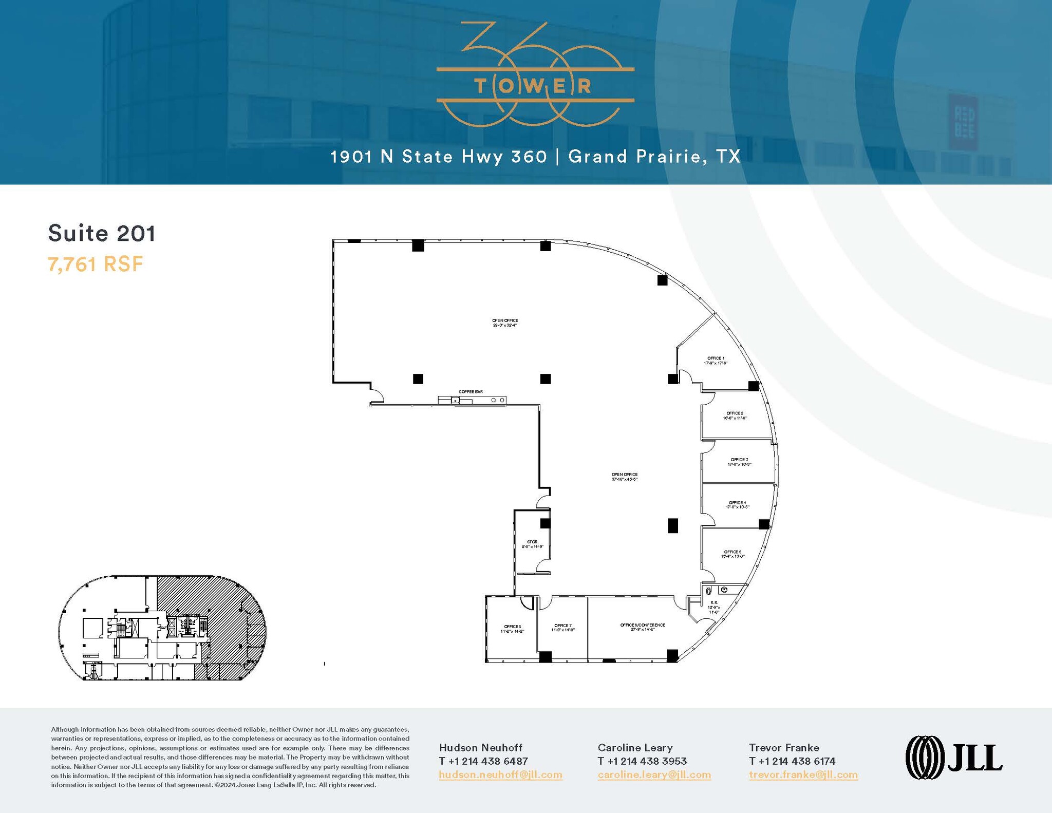 1901 N State Highway 360, Grand Prairie, TX à louer Plan d  tage- Image 1 de 1