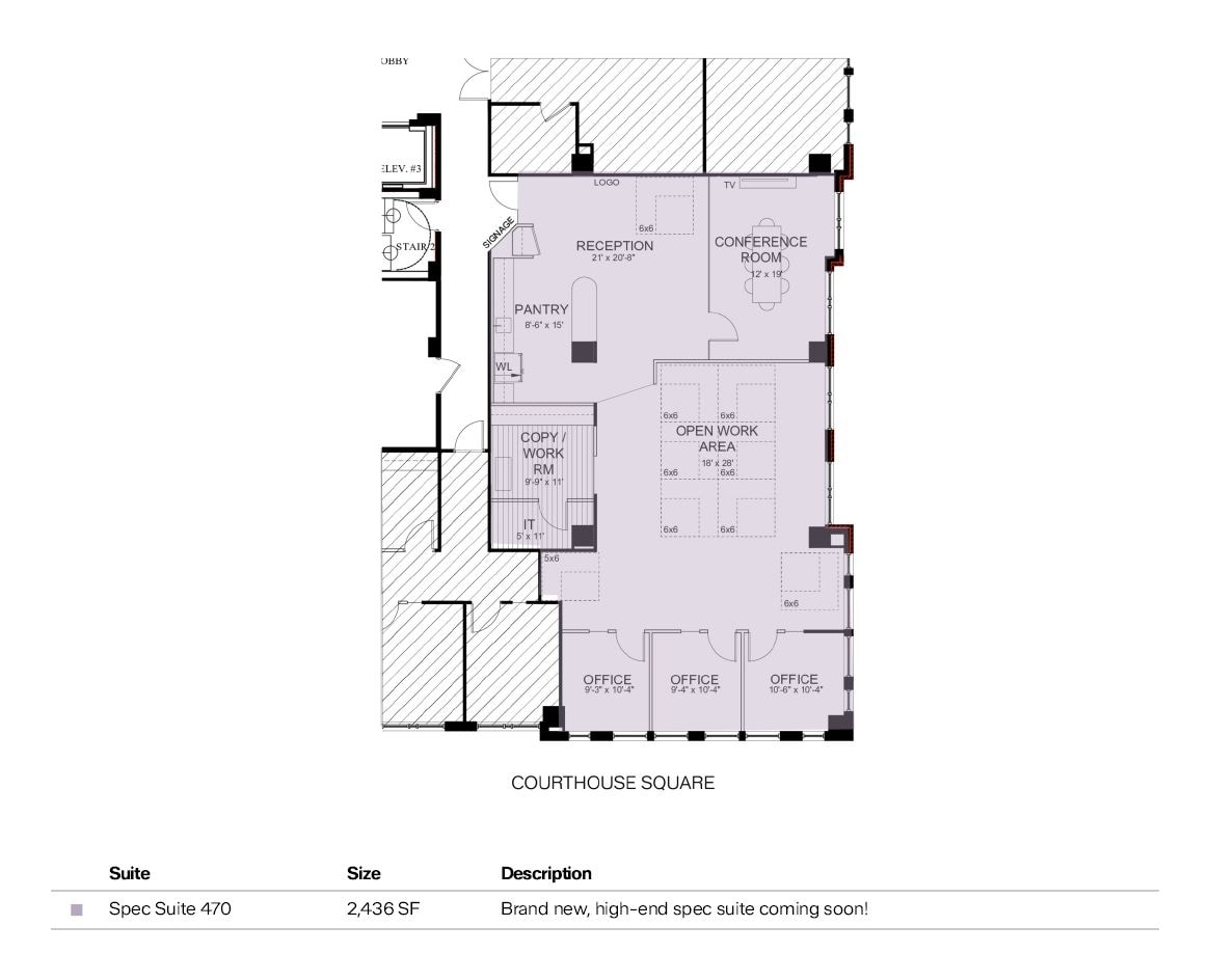 11 N Washington St, Rockville, MD for lease Floor Plan- Image 1 of 1