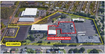 121 E County Line Rd, Warminster, PA - AERIAL  map view - Image1