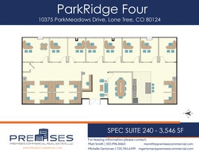 10375 Park Meadows Dr, Lone Tree, CO for lease Floor Plan- Image 1 of 12